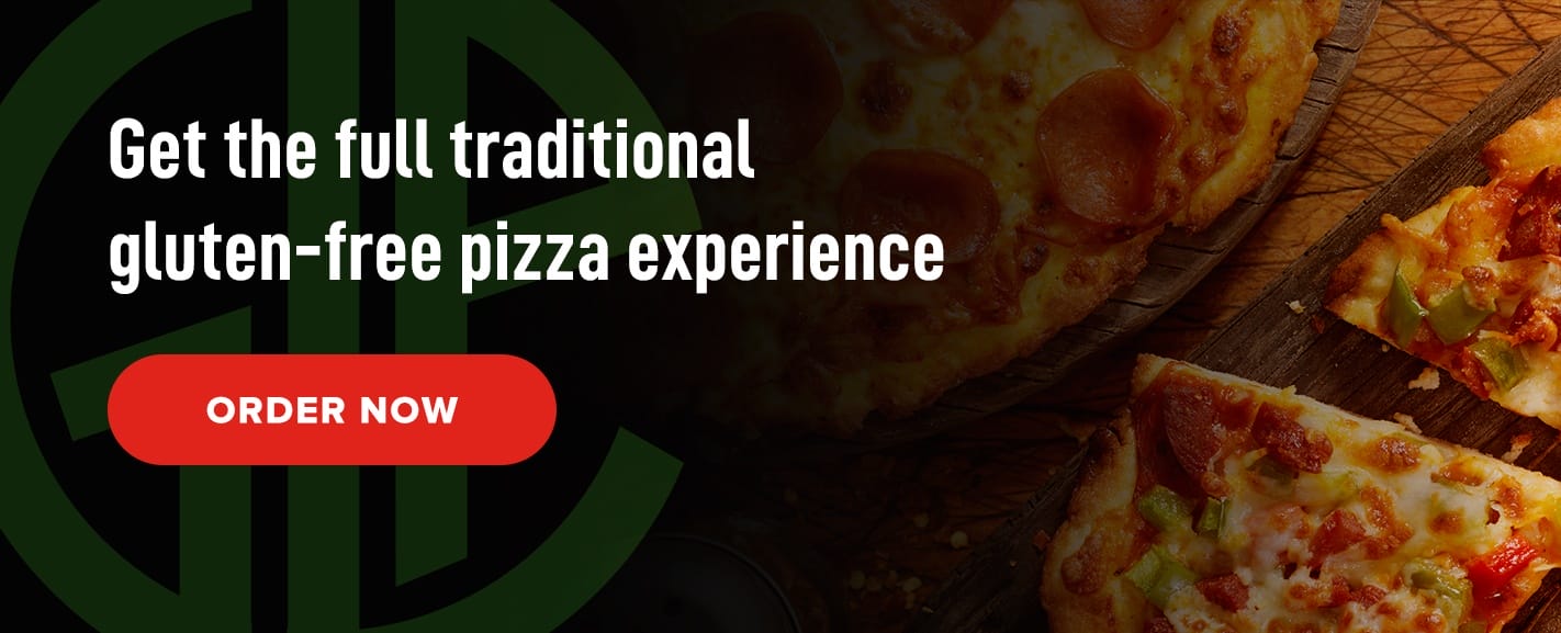 Get the full traditional gluten-free pizza experience